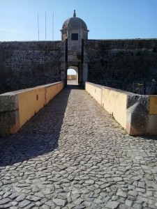 The entrance of the fortress