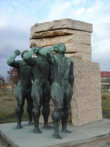 The Hungarian Fighters in the Spanish International Brigades Memorial, Budapest Communist Statue Park, 2007
