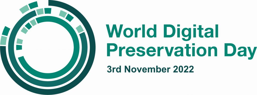Logo for World Digital Preservation Day 2022