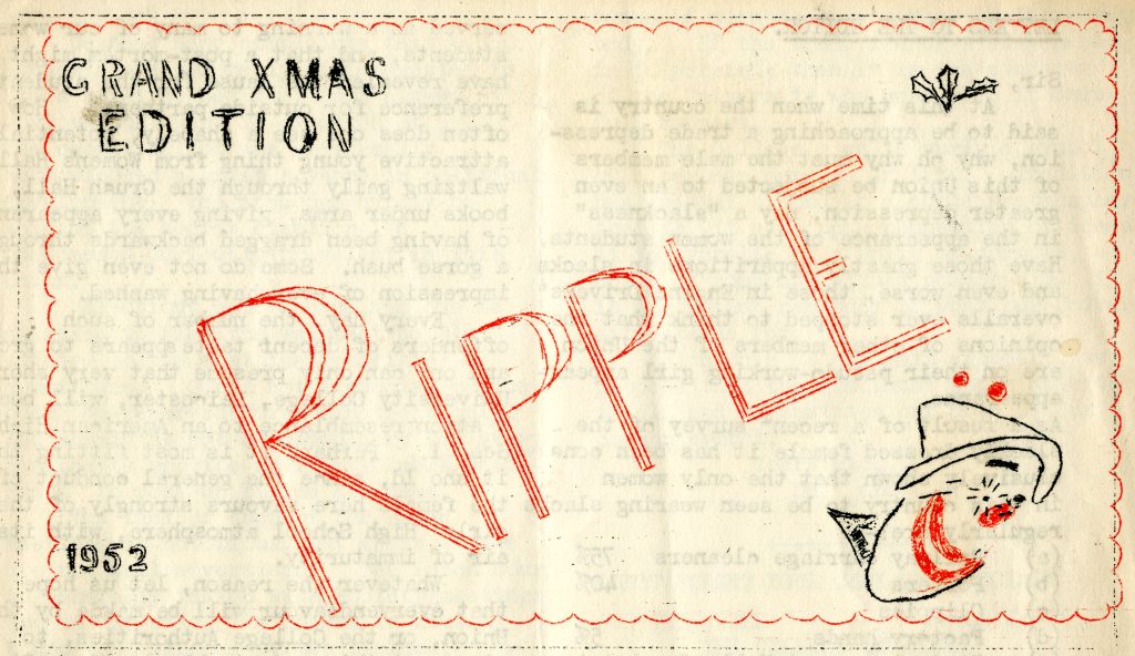 The Ripple Form The Ripple: An Archival Retrospective