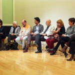 Speakers at the Conference (apart from Prof. Quintavalle). Photograph by Silvia Stucky.