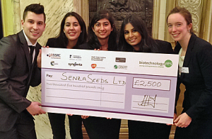 Biotechnology YES 2014 winners photo