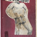 Cover of a scrapbook of programmes, articles and reviews of 'Entertaining Mr Sloane', collected and compiled by Joe Orton