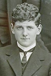 School photograph of Eric Henry Janson Teasdale (Courtesy The King's School, Canterbury) 