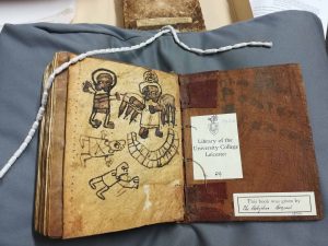 Photograph of University of Leicester Special Collections MS 210, Ethiopic manuscript