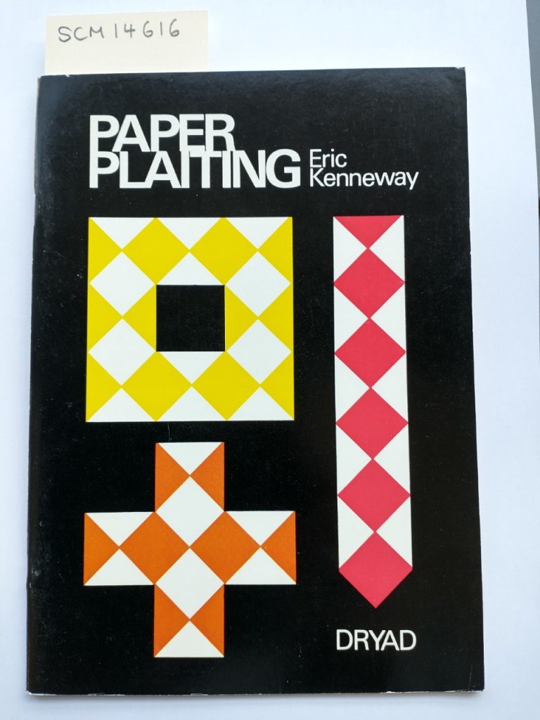Image of the cover of the book, Paper plaiting by Eric Kenneway.