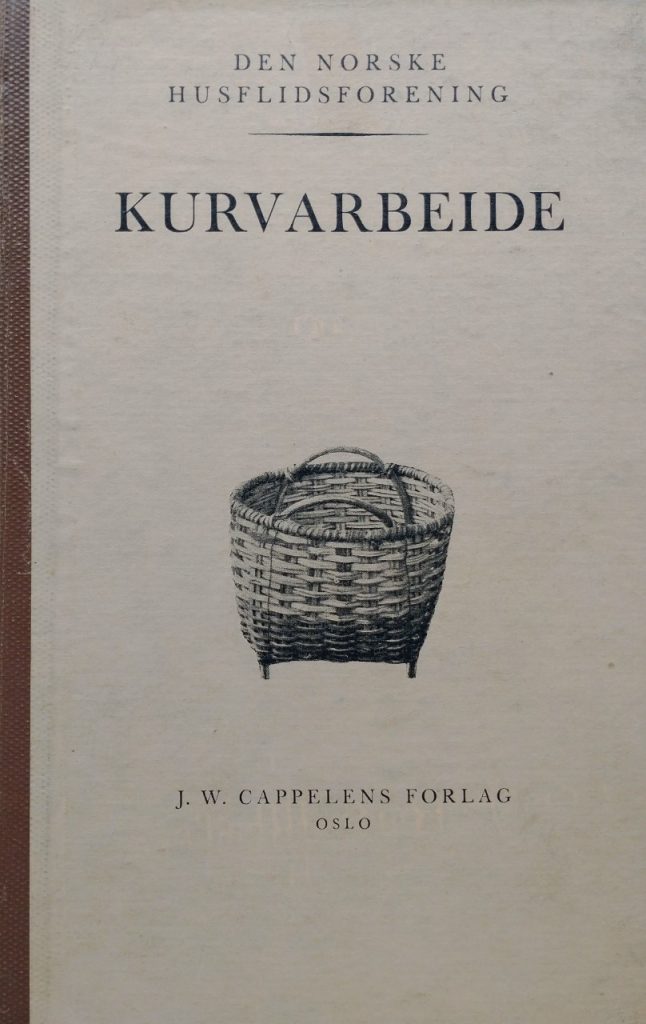 cover of Norwegian basket making book